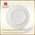 Wholesale royal bone china hotel used dinner plates set, charger plates wholesale